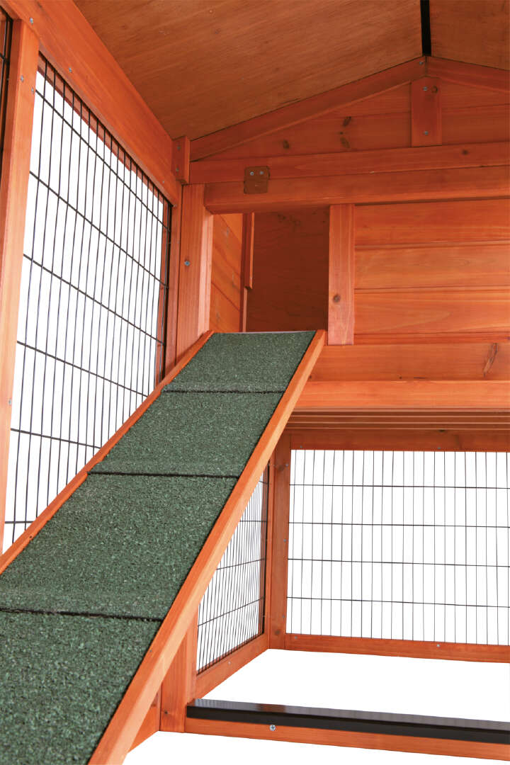 TRIXIE Natura Kleintierstall mit Freilaufgehege